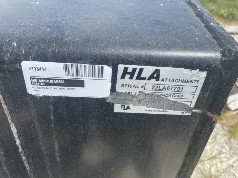 2022 HORST WELDING 84 INCH HEAVY DUTY BUCKET