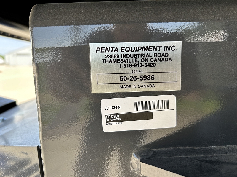 2026 PENTA DB50 DUMP BOX