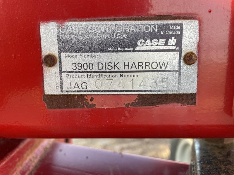CASE IH 3900 TANDEM DISC