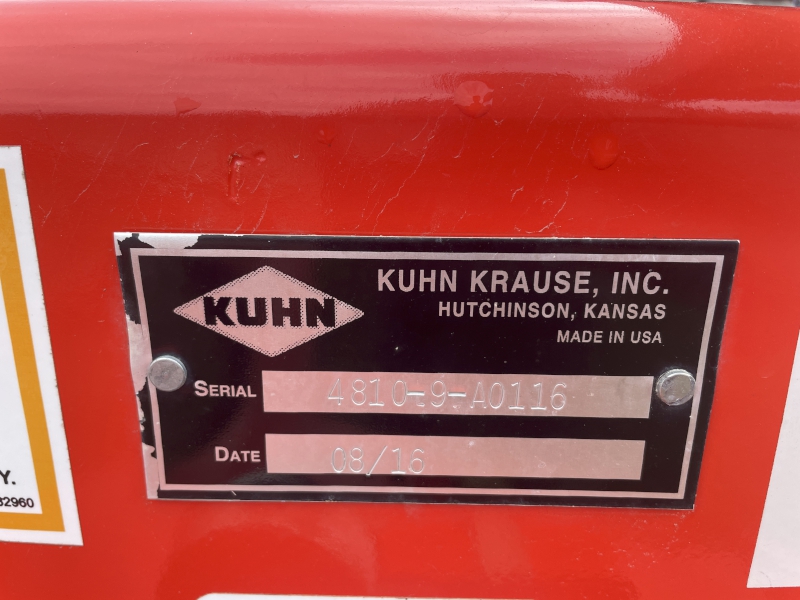 2016 KUHN LANDSAVER 4810-9 DISC RIPPER