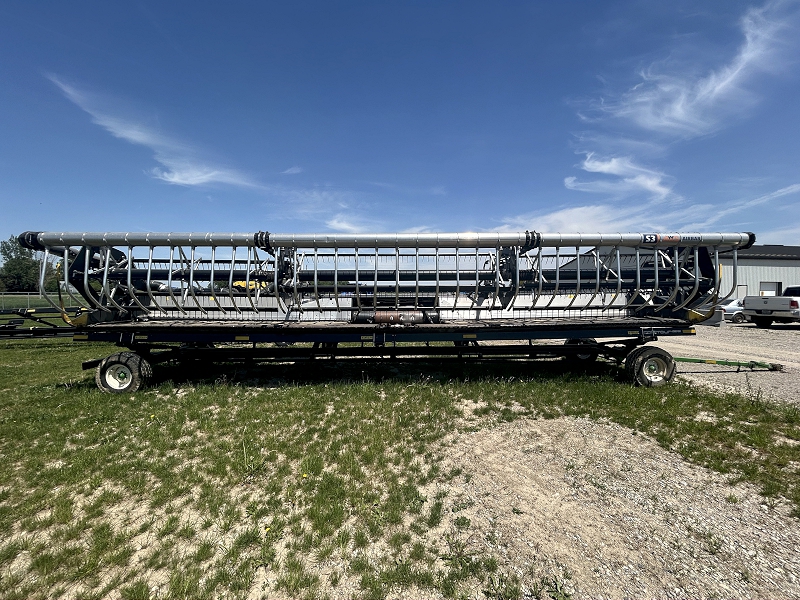 2017 GERINGHOFF TRUFLEX RAZOR FLEX DRAPER HEAD PACKAGE WITH HEADER CART