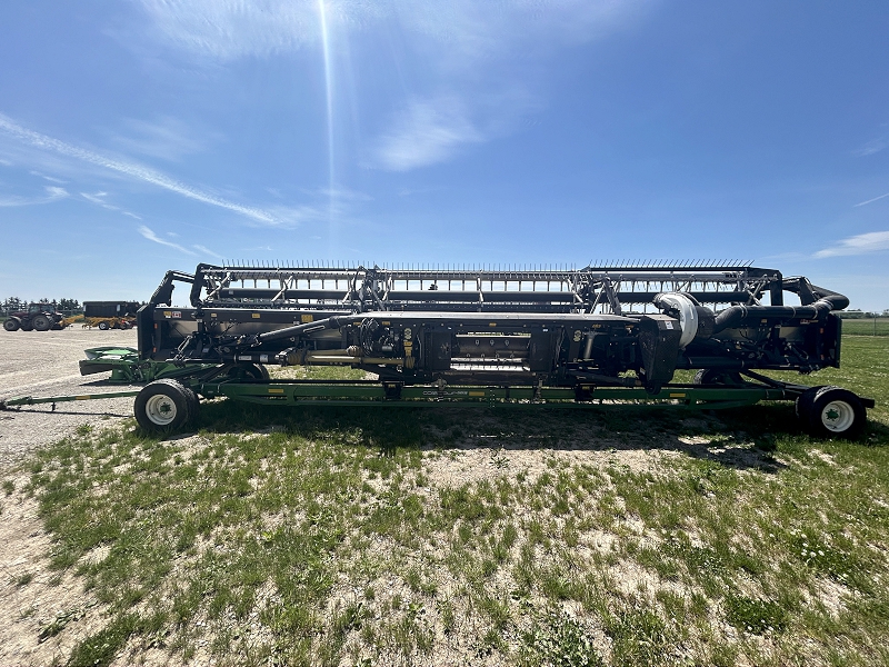 2017 GERINGHOFF TRUFLEX RAZOR FLEX DRAPER HEAD PACKAGE WITH HEADER CART