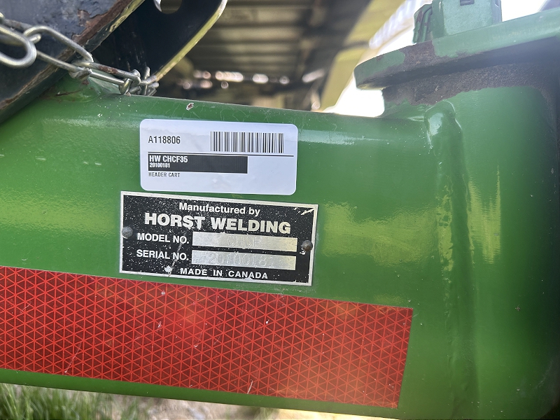 2017 GERINGHOFF TRUFLEX RAZOR FLEX DRAPER HEAD PACKAGE WITH HEADER CART
