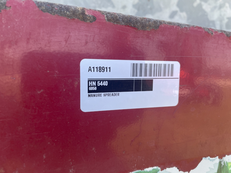 2013 HAGEDORN 5440 EXTRA-VERT MANURE SPREADER