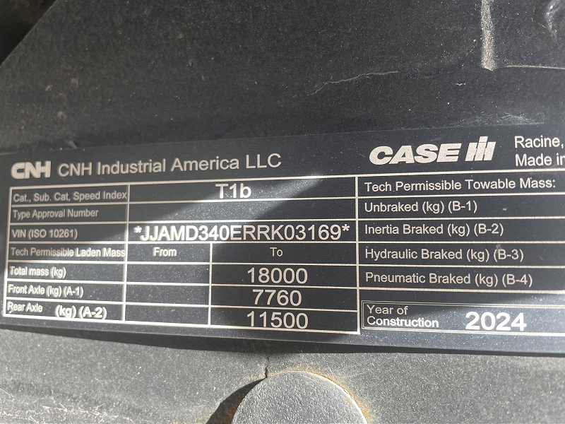 2024 CASE IH MAGNUM 340 AFS TRACTOR