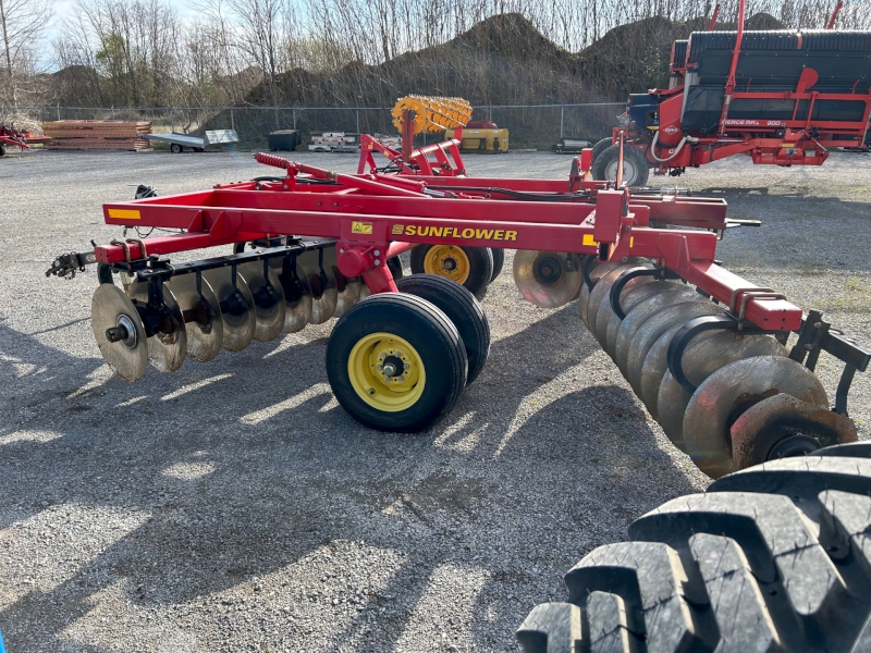 2014 SUNFLOWER 1212-15 TANDEM DISC HARROW