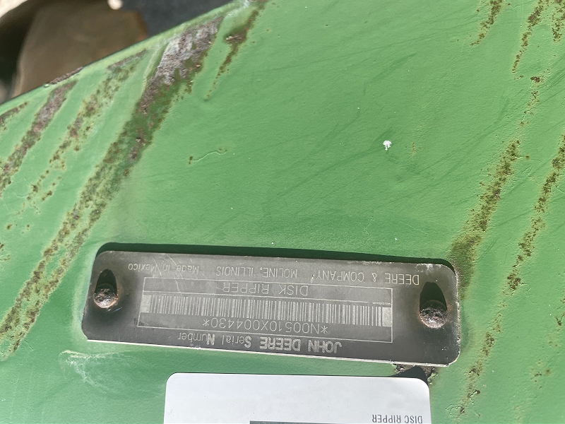 1998 JOHN DEERE 510 DISC RIPPER
