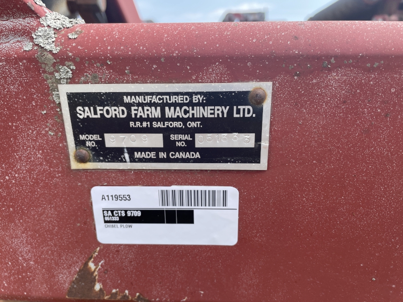 2005 SALFORD CTS 9709 CHISEL PLOW