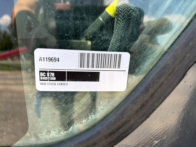 2020 BOBCAT S76 SKID STEER LOADER