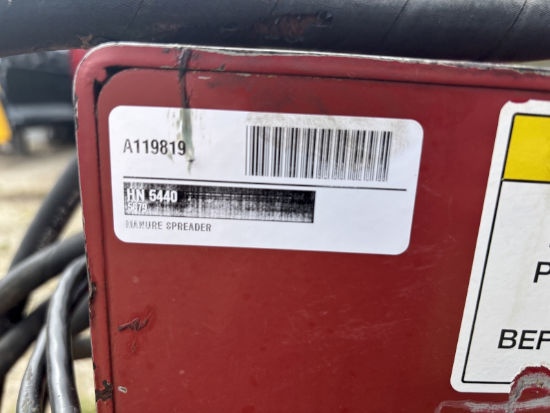 2011 HAGEDORN 5440 MANURE SPREADER
