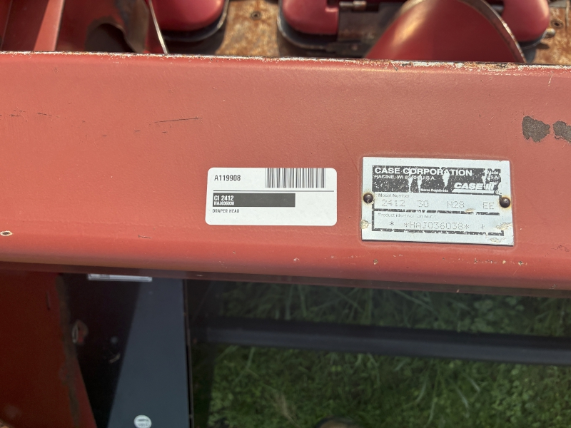 2003 CASE IH 2412 CORN HEAD