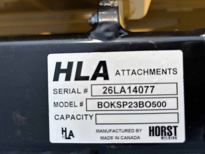 2026 HLA SNOW (HORST) SP2500S96LF SNOW PUSHER