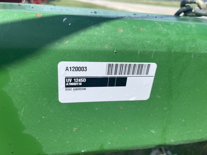 2024 UNVERFERTH 1245D ROLLING HARROW