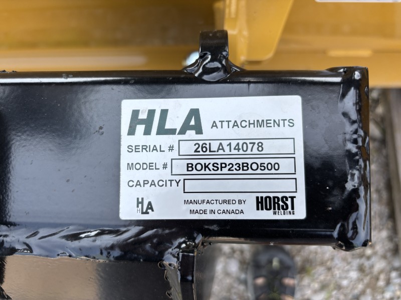 2026 HLA SNOW (HORST) 84 INCH 2500 SERIES SNOW PUSHER
