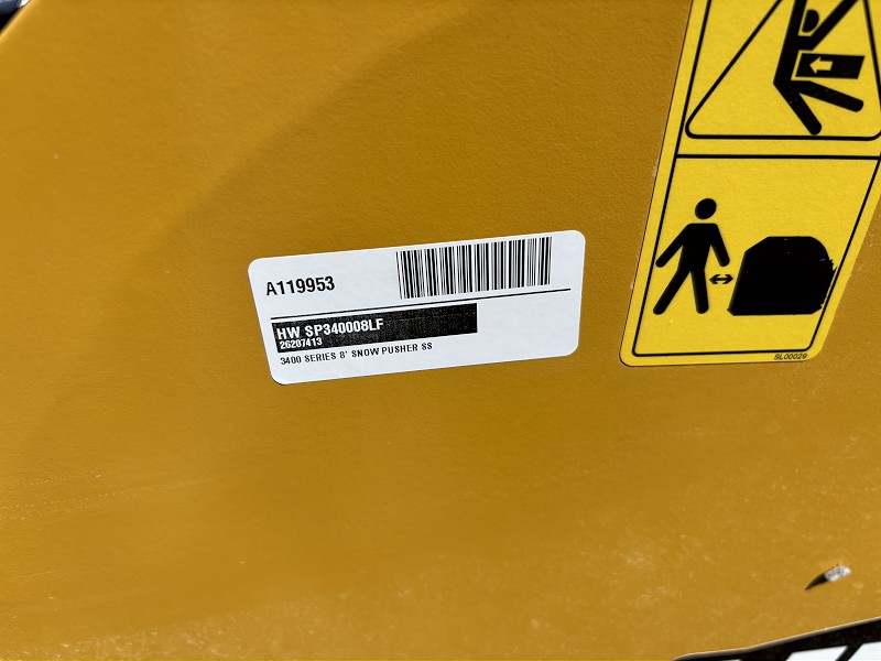 2026 HORST SP340008LF SNOW PUSHER