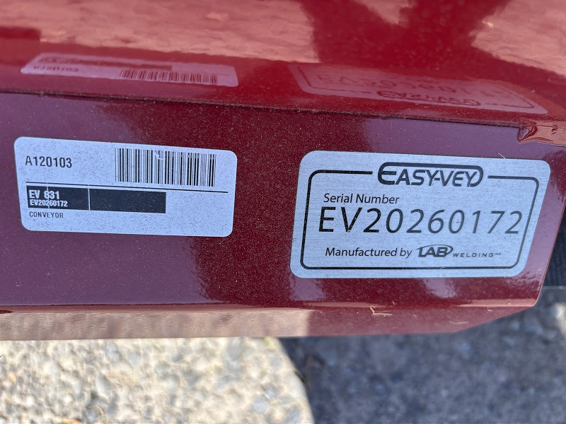 2026 EASY-VEY 8X31 HYDRAULIC CONVEYOR