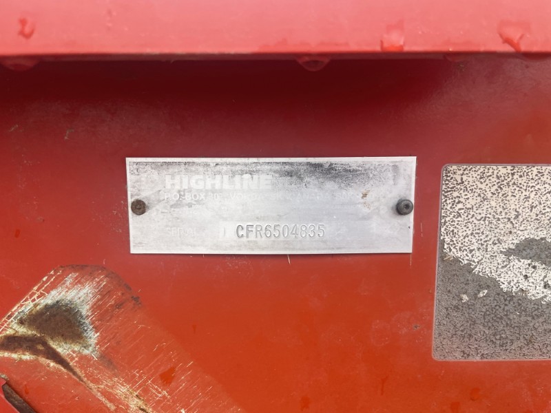 2015 HIGHLINE CFR650 TOP GUN HEAVY-DUTY BALE PROCESSOR