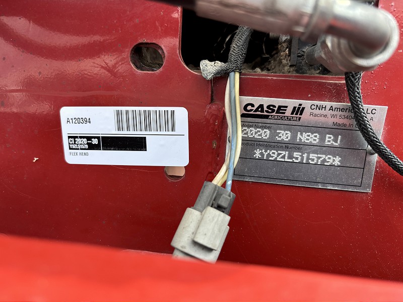 2009 CASE IH 2020 FLEX HEAD PACKAGE WITH HEADER CART