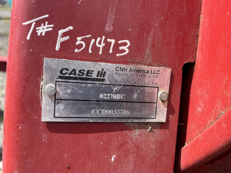 2012 CASE IH 600 FORAGE BLOWER