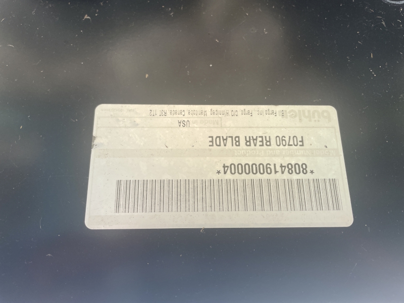 2024 FARM KING 8084 REAR SCRAPER BLADE
