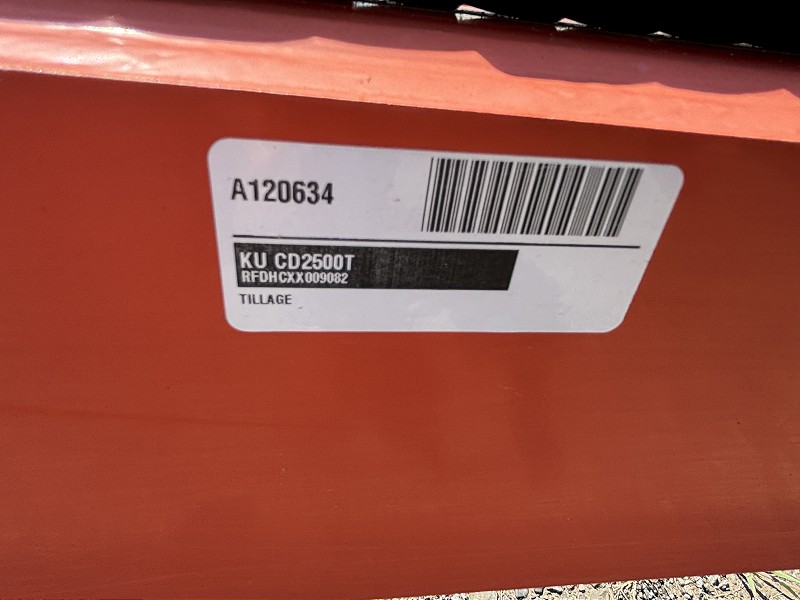 2017 KUBOTA CD2500T COMPACT DISC HARROW