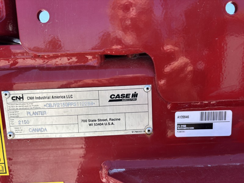 2023 CASE IN 2150 16 ROW EARLY RISER PLANTER