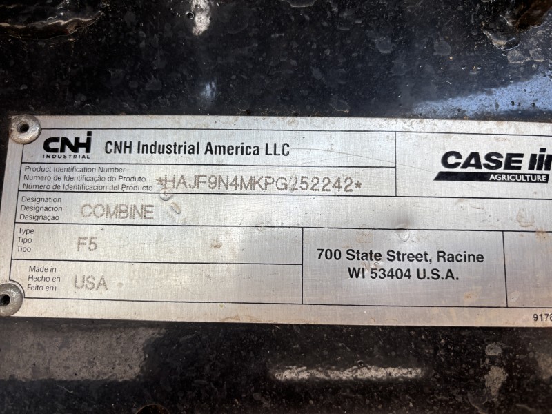 2023 CASE IH 9250 AXIAL FLOW COMBINE