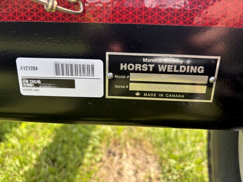 2026 HORST WAGONS CHCF45 CONTOUR HEADER TRANSPORT