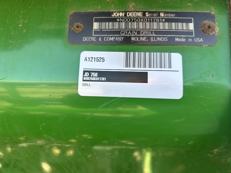 1994 JOHN DEERE 750 NO-TILL DRILL