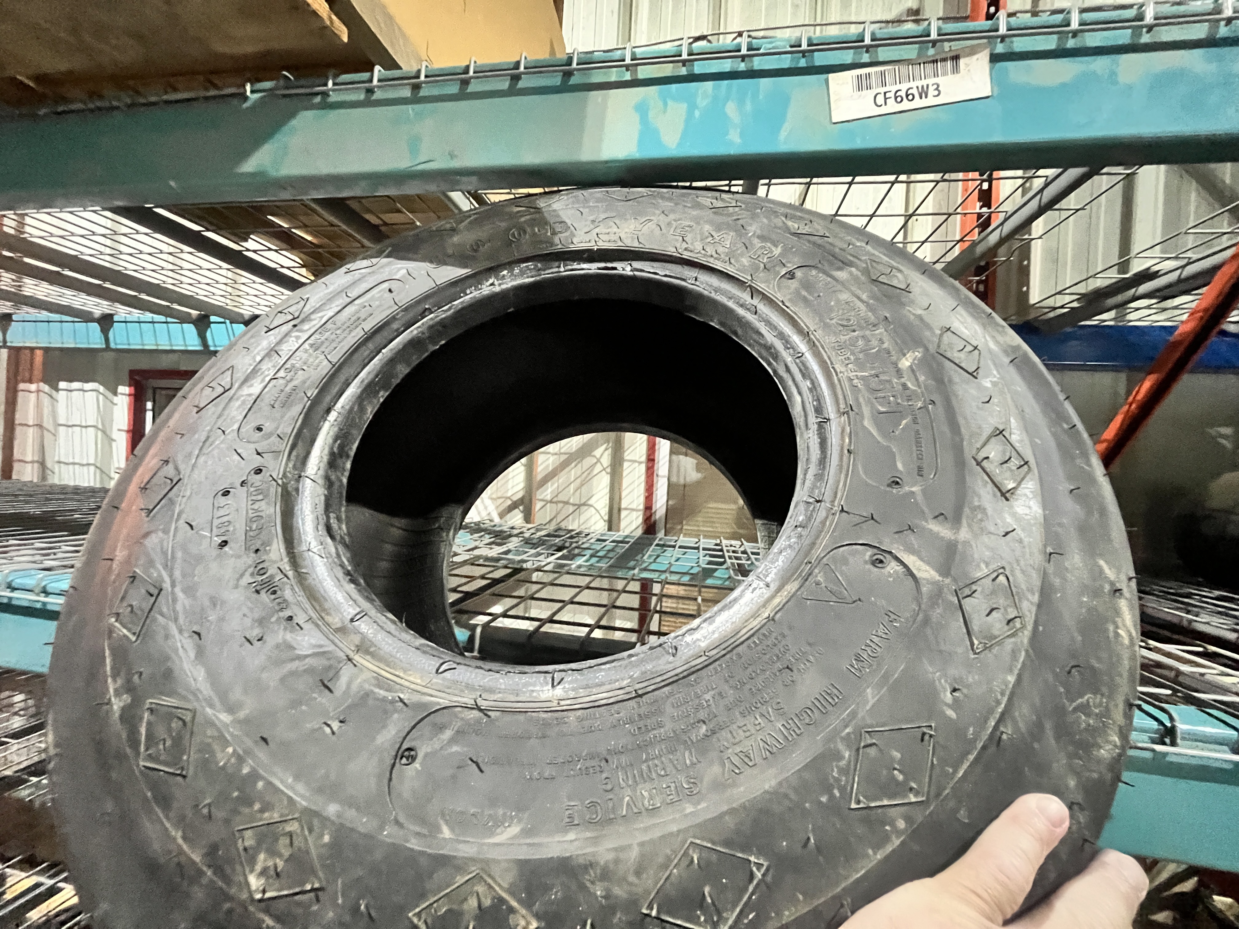 2020 GOODYEAR 12.5SL X15FI TIRE