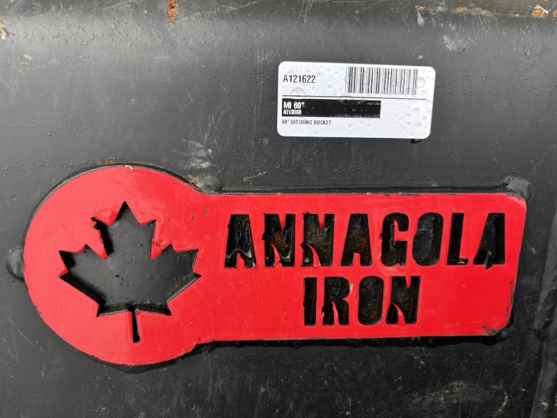 2026 ANNAGOLA IRON 60 INCH DITCHING BUCKET