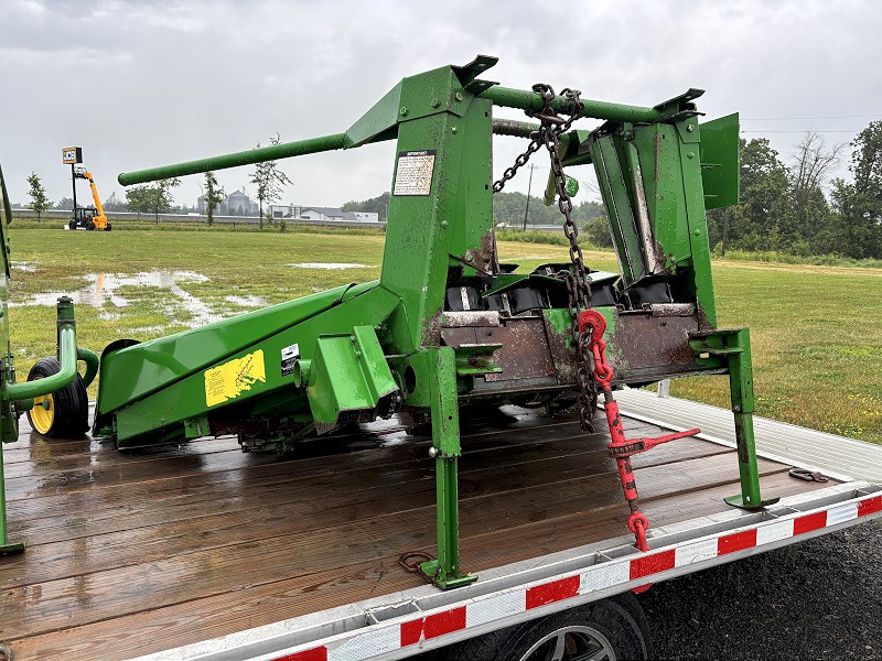 2012 JOHN DEERE 3975 PULL TYPE FORAGE HARVESTER PACKAGE WITH TWO HEADS