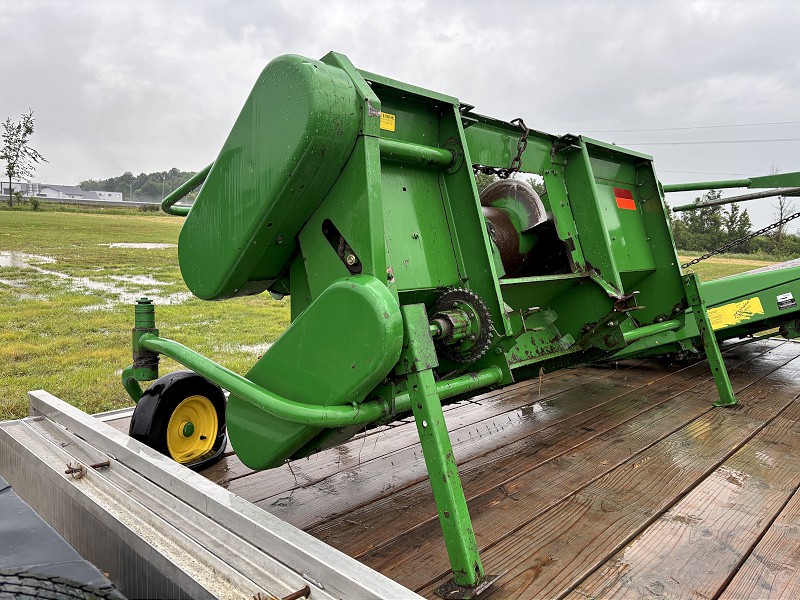 2012 JOHN DEERE 3975 PULL TYPE FORAGE HARVESTER PACKAGE WITH TWO HEADS