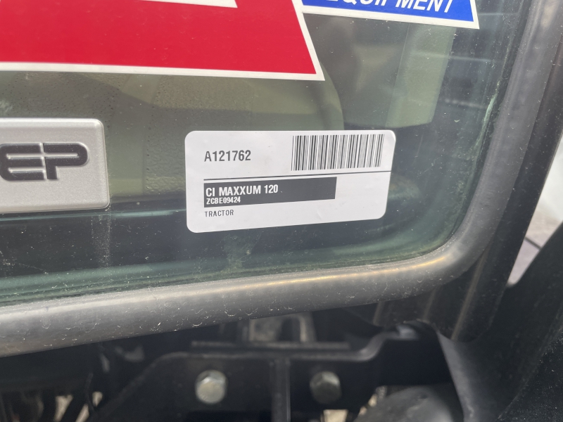 2012 CASE IH MAXXUM 120 MC TRACTOR