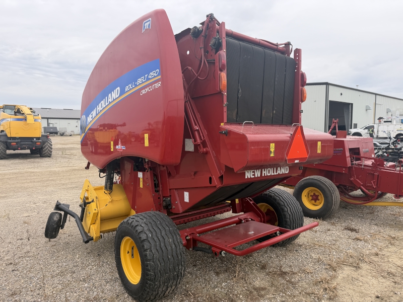 2021 NEW HOLLAND ROLL-BELT 450 ROUND BALER
