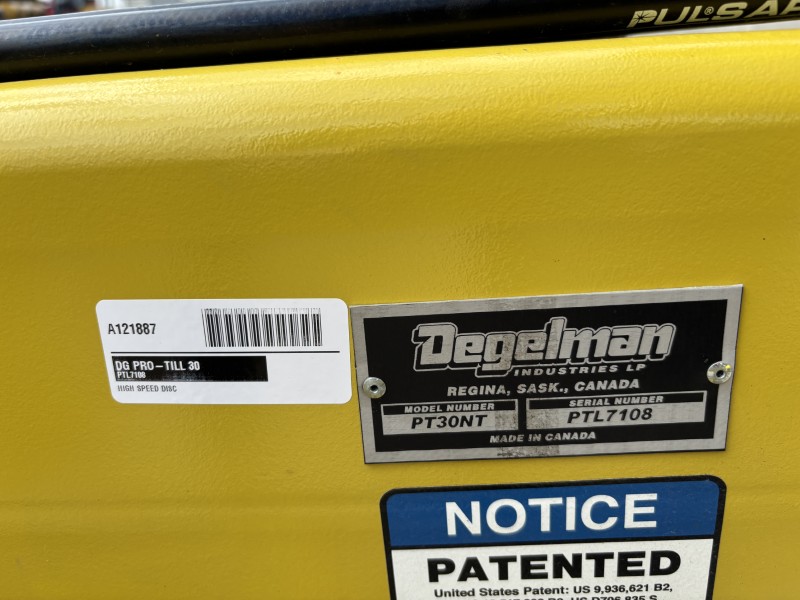 2026 DEGELMAN PRO-TILL 30 HIGH SPEED DISC