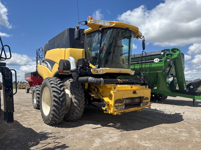 2005 NEW HOLLAND CR940 COMBINE PACKAGE WITH FLEX HEAD AND CART