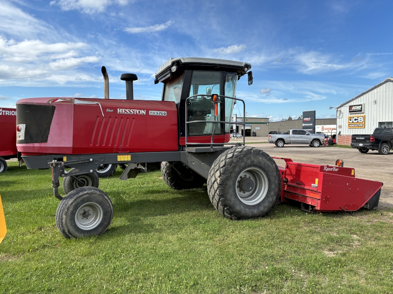 2014 MASSEY FERGUSON WR9760 SELF PROPELLED WINDROWER