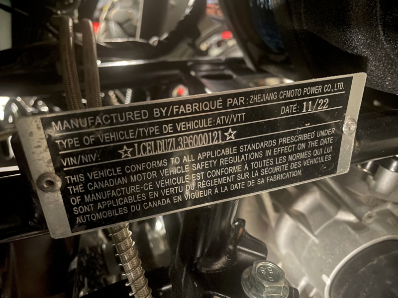 ATV  2023 CF MOTO CFORCE 600 ATV Photo