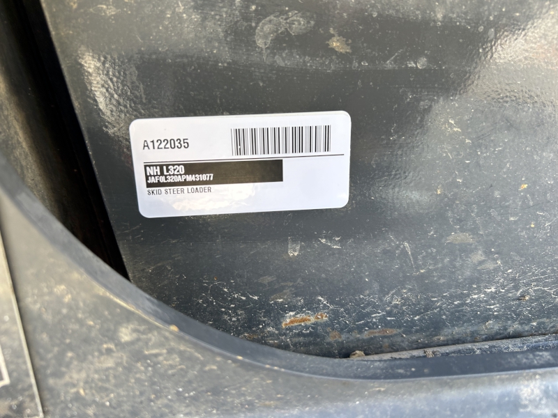 2023 NEW HOLLAND L320 SKID STEER LOADER