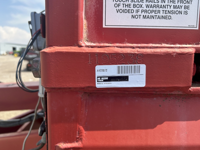 2012 MEYER 9520W MANURE SPREADER