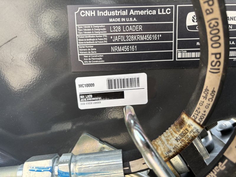 2024 NEW HOLLAND L328 SKID STEER LOADER
