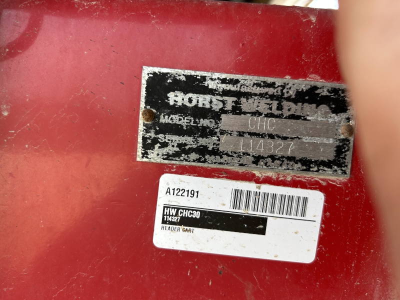 2011 HORST CHC30 HEADER CART