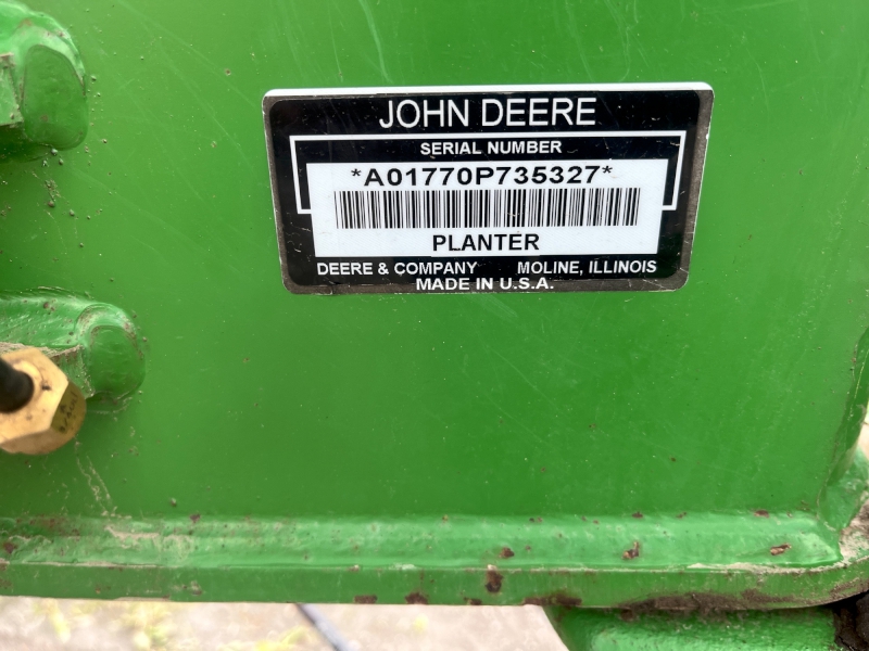 2009 JOHN DEERE 1770NT PLANTER