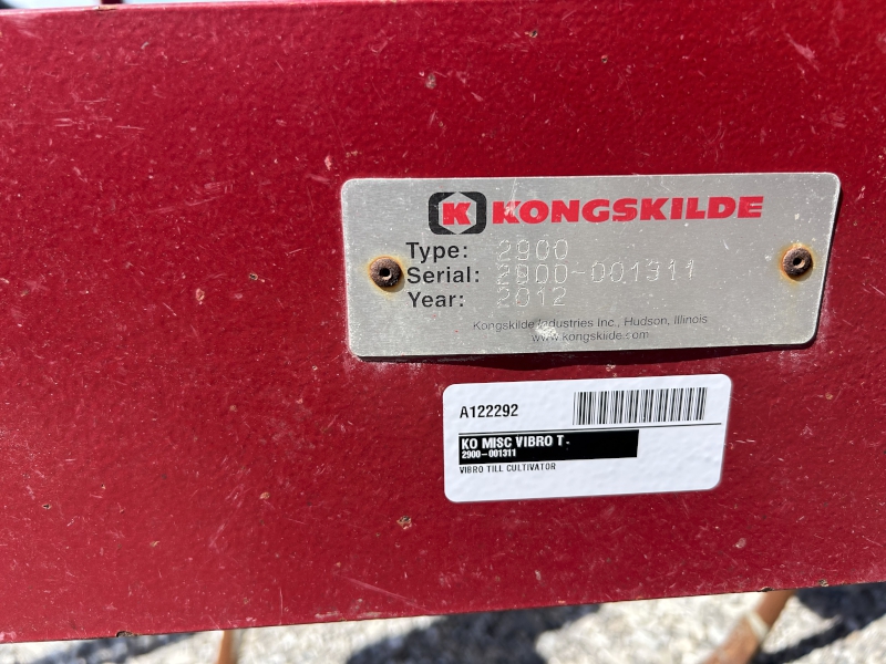 2012 KONGSKILDE 2900 VIBRO TILL FIELD CULTIVATOR