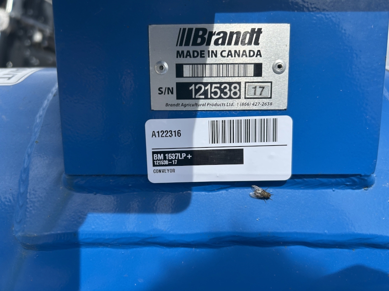 2017 BRANDT 1537LP+ CONVEYOR