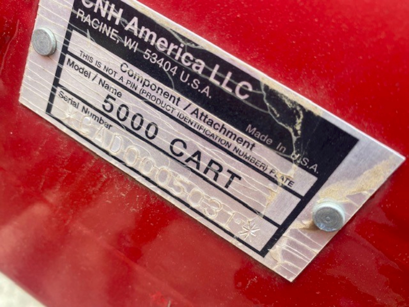 2006 CASE IH 5400 DRILL AND CASE IH 5000 CADDY