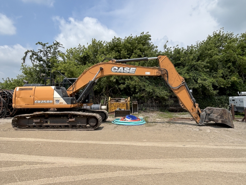 2015 CASE CX250D LARGE CRAWLER EXCAVATOR