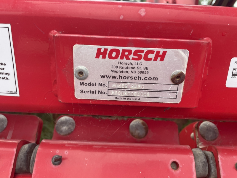 2021 HORSCH RX30 HIGH SPEED DISC