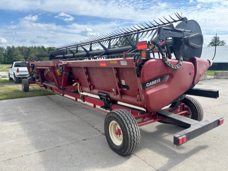 2015 CASE IH 3162-30 TERRAFLEX DRAPER HEAD PACKAGE WITH HEADER CART